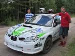 Matias Kauppinen/Jonne Halttunen, Subaru Impreza WRX STi (2012 Rally Finland)